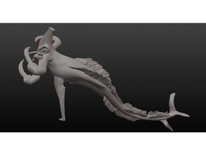 reaper Skulpturen subnautica 3d print model - Mito3D