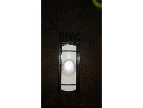 ge wireless doorbell holder household mount 3d print model - Mito3D