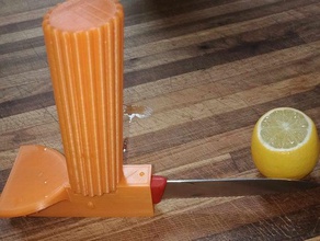 arthritis kitchen knife adapter & dining tool holder 3d print model - Mito3D