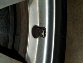 pneumatico tappo dello stelo valvola - smart fortwo logo automotive 3d print model - Mito3D