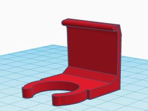 1 2 pvc revestimiento de vinilo clip 3d print model - Mito3D