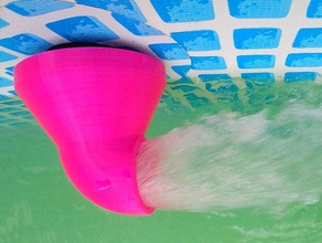 intex waterjet bend outdoor & garden swimming pool water pipe 3d print model - Mito3D