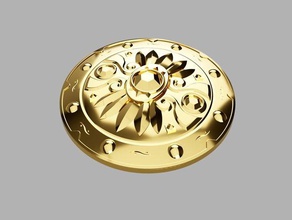 aliento salvaje daybreaker escudo props botw círculo de la leyenda zelda el 3d print model - Mito3D