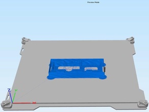 lulzbot taz 5 6 mini mini2 - construir placa de usar simplify3d A impressão 3d taz5 simplificar 3d print model - Mito3D