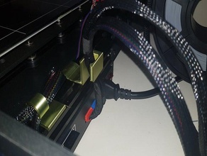 anycubic chiron kablo klipleri 3d yazıcı aksesuarları 3d print model - Mito3D