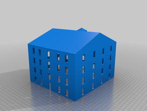 usine - bezouotte 21 bâtiments et structures de l'architecture n échelle 3d print model - Mito3D