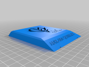 base plastic model amx-004 qubeley props 3d print model - Mito3D