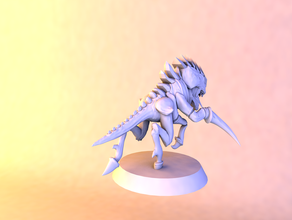 warhammer tyranids fanmade 3d printing creality creature 40k terrain 3d print model - Mito3D