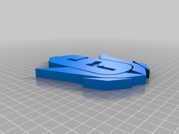Charme major raleigh 3d-drucken 3D print model - Mito3D