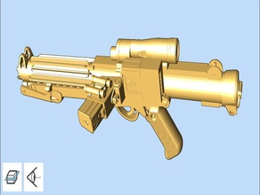 e11 anh composto modelos blaster star wars 3d print model - Mito3D