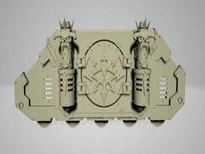 chaos transport side armour toy & game accessories black legion space marines conversion kit deimos pattern horus heresy rhino sons vehicle warhammer warhammer40k 40000 40k 3d print model - Mito3D