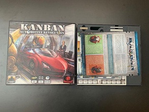 kanban - boardgame insert toy & game accessories boardgames inserts organizer board 3d print model - Mito3D