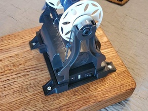 eew nano battery mount brack hobby raspberry pi spinning wheel 3d print model - Mito3D