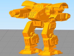 mw4 - dragon lrm10 model robots battletech mechwarrior 3d print model - Mito3D