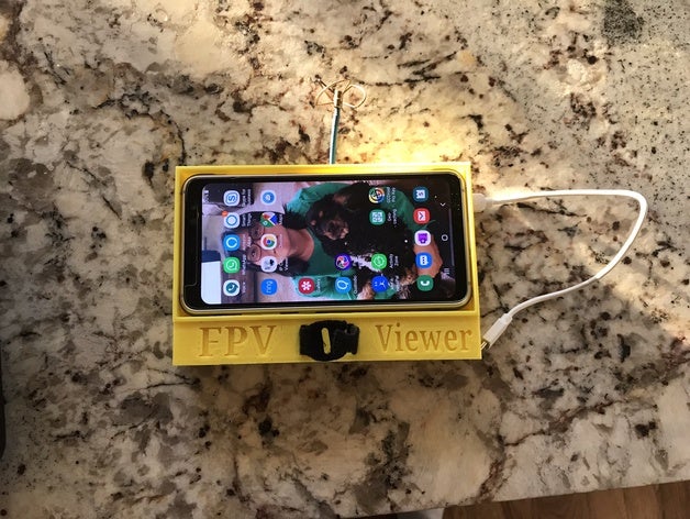 aomway fvp izleyici telefonu tutucu jumper t16 radyo uyuyor r c araçlar anten sahibi monte edin gerçek samsung 3D print model - Mito3D
