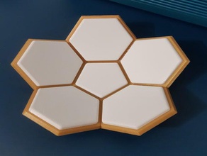 vide poche nid d''abeille i contenitori abeille amazingdesign bicolor bicolore bicouleur il design designproject foutoir miele casa le chiavi mellow mess miel moelleux d'abeille ordine a che liscio poches 3d print model - Mito3D