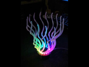 rgb lámpara decoración arduino la el led de neopixel 3d print model - Mito3D