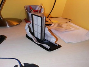 stand-per-roborock filtro mop organizzazione roborock stand 3d print model - Mito3D