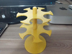 suporte capsulas nespresso decoração 3d print model - Mito3D