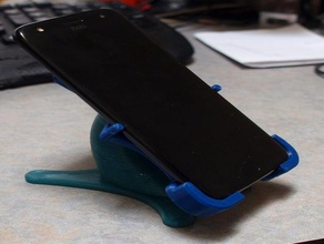 motorola moto x4 phone stand mobile 3d print model - Mito3D