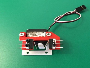 microinterruptor de movimiento del servo m3-agujeros m3 agujeros 3d print model - Mito3D