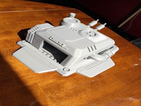 starcraft 2 deposito di fornitura sculture edificio diorama casa in miniatura scsupply archiviazione terran 3d print model - Mito3D