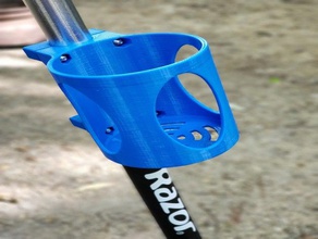 kick scooter cup holder sport & outdoors 3d print model - Mito3D