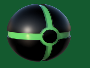 sphère 1 ligne de quad L'impression 3d 3d print model - Mito3D