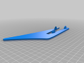 inner stabilizers ft mini arrow 3d printing flitetest 3d print model - Mito3D