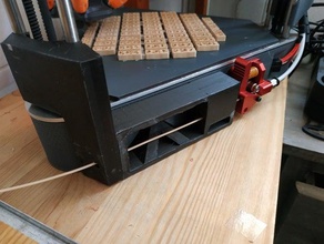 suporte d tecteur despeje extrudeur dupla unidade neva Impressora 3d extrusoras accesoires dagoma niack 3d print model - Mito3D