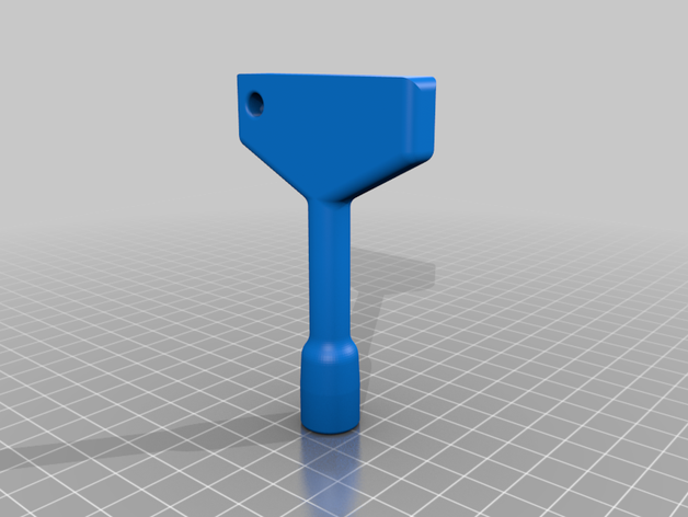 Çöp Kutusu anahtarı - anahtar kelimeler cassonetto umido el aletleri 3D print model - Mito3D