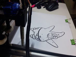 fare drawbot la robotica cnc macchina di router plotter a penna 3d print model - Mito3D