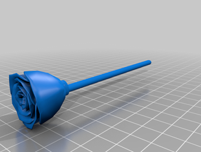 rose wand toys & games 3d print model - Mito3D