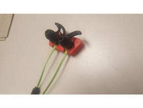 magnetic headphone holder organization 3d print model - Mito3D