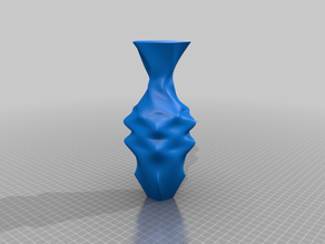 mineral vase sculptures art fusion fusion360 spiral mode 3d print model - Mito3D