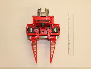 colaboración de la garra los brazos robóticos servos dynamixel pixy cam herramientas 3dprintable el robot robótica 3d print model - Mito3D