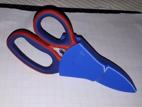 electrician scissor case hand tools 3d print model - Mito3D
