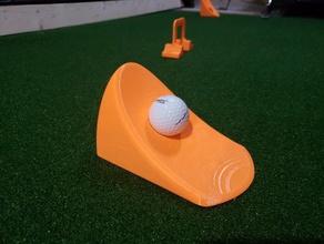 putting aid - tap-in sport & outdoors golf puttout training 3d print model - Mito3D