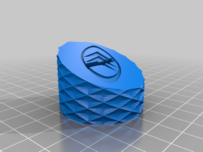 cardiff blues ring holder rings jewellery jewelry rugby wales wedding welsh 3d print model - Mito3D