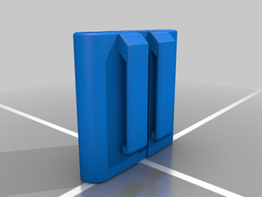simple sostenedor de la pluma oficina titular 3d print model - Mito3D