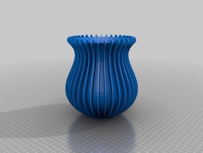 mon personnalisée de bézier vase les mathématiques l'art personnalisé 3d print model - Mito3D