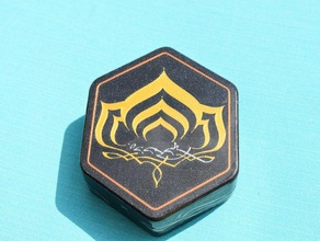 dicebox prime toy & game accessories dice box dungeons dragons warframe 3d print model - Mito3D