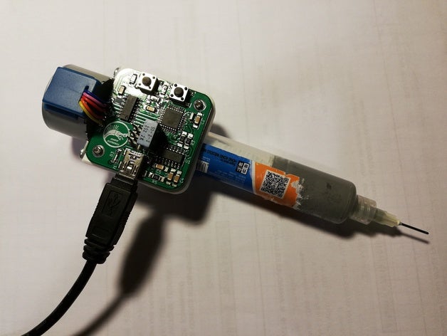 automatic solder paste dispenser electronics 3D print model - Mito3D