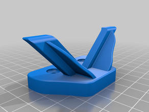 double wall hook organization mount 3d print model - Mito3D