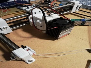 3 asse del telaio di taglio laser la robotica 3d print model - Mito3D