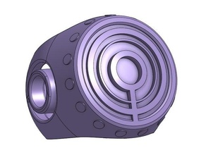 ultravioleta anel anéis dc comics lanterna verde 3d print model - Mito3D