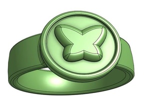 voltoom ring dc comics green lantern 3d print model - Mito3D