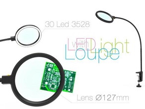 loupe led light hobby 3d print model - Mito3D