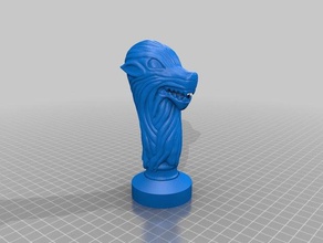 game thrones - longclaw coffee tamper kitchen & dining 3d print model - Mito3D