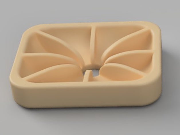 porta sapone bagno il design regalo nosupport 3D print model - Mito3D